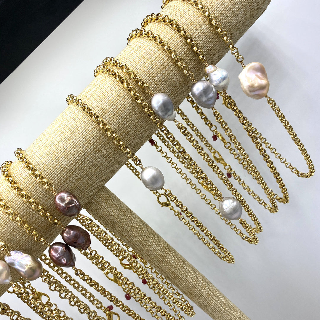 Ann Single Baroque Pearl Necklace – Kamo by Kary Brittingham