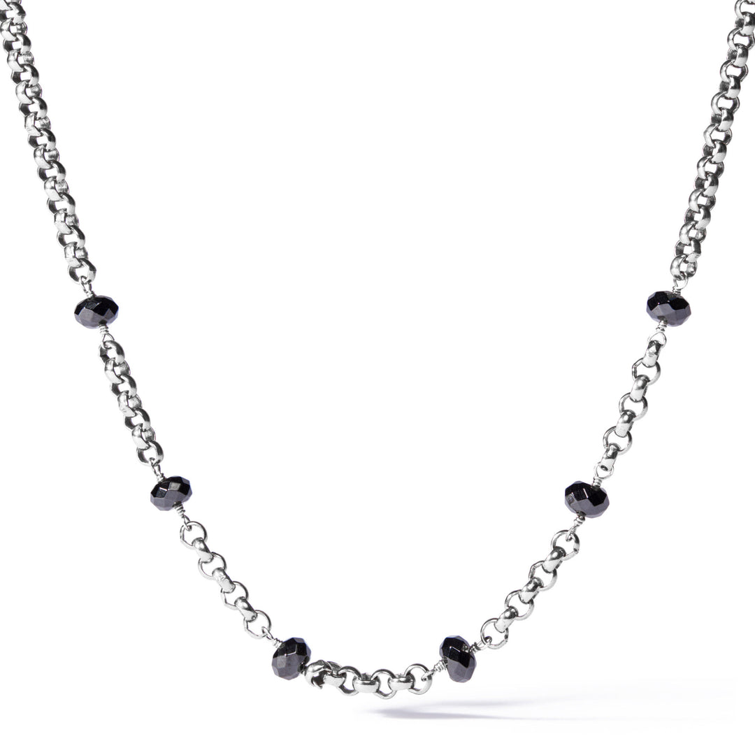 Olivia Necklace With Black Onyx – Kamo by Kary Brittingham