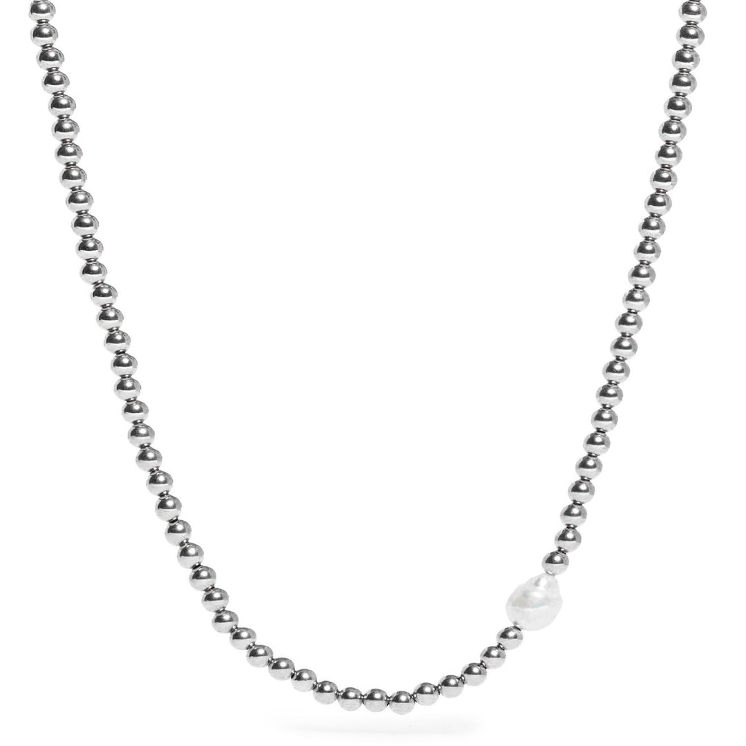 Styled Set: Two 925 Silver Necklaces – Kamo by Kary Brittingham